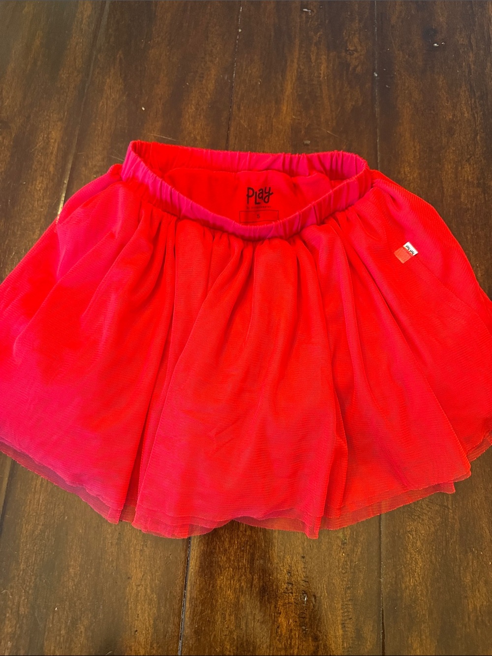 Little Sleepies Vibrant Red Girls Tulle Skirt